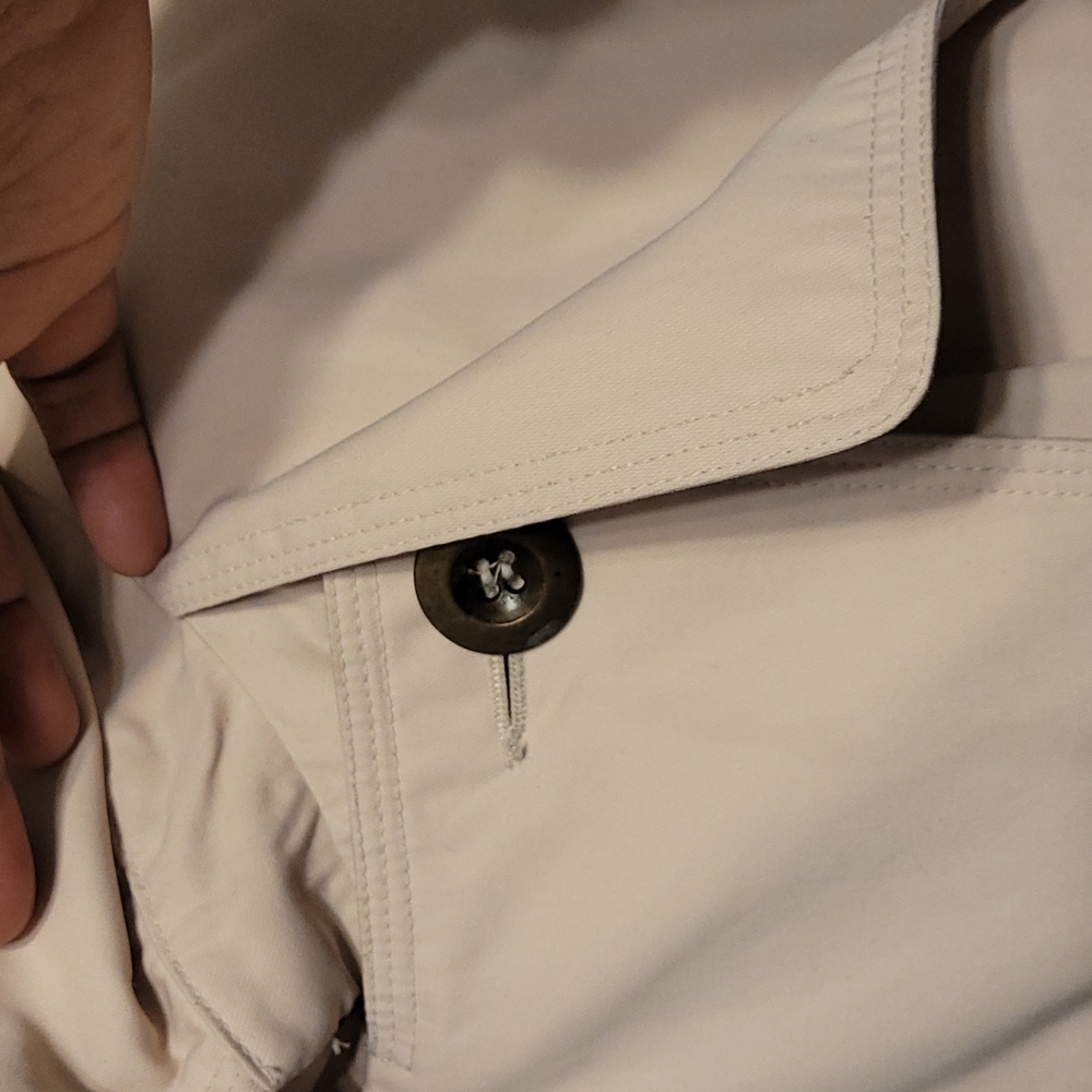 Worthington Short Trench Coat  Sz. Grand - Picture 7 of 10